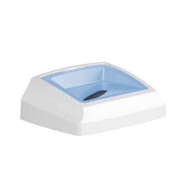 Deksel voor Bomabin Select Fit - 50 l - WIT/BLAUW - papieropening