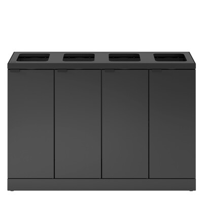 Bomabin Select Bica - 4 x 45 l - ANTHRACITE - open/open/open/open