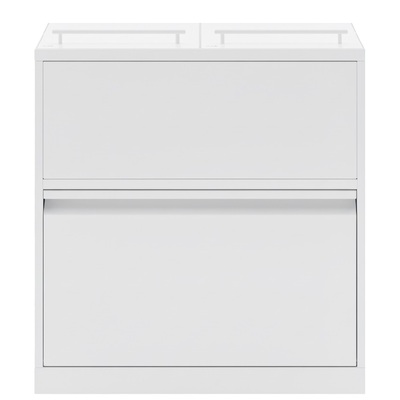 Bomabin Select Bica - 80 l - BLANC - couvercle