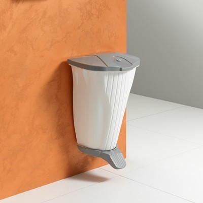 Foot wall-mounted bin - 50 l