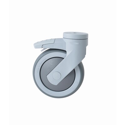 Greenspeed C-Shuttle roue silent en plastique avec freins - 125 mm