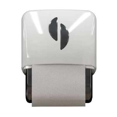 Handdoek dispenser voor non woven rollen - WIT