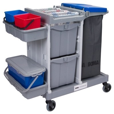 SystemCar 1350 DR - met rubberen fluisterwielen en lades