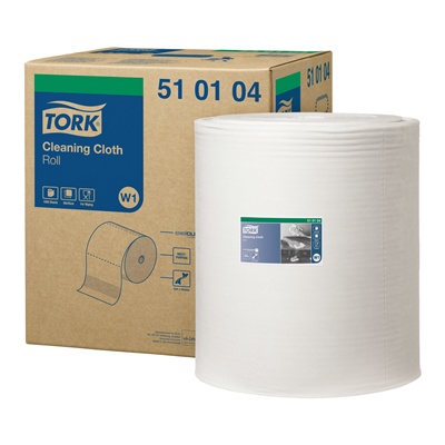 Tork Prem Cloth 510 W1 white