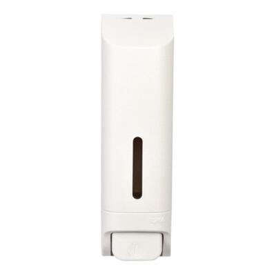 Distributeur de savon rechargeable Admire pour cheveux et corps - 350 ml - BLANC