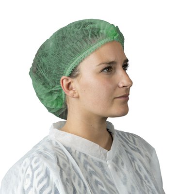 Hair net - GREEN 100 PCS