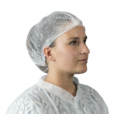 Hairnet WHITE - pack 100pcs