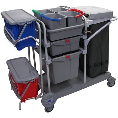 ConceptCar 1054 DRL Top-Down + trolley - met rubberen fluisterwielen en lades met slot/sleutel