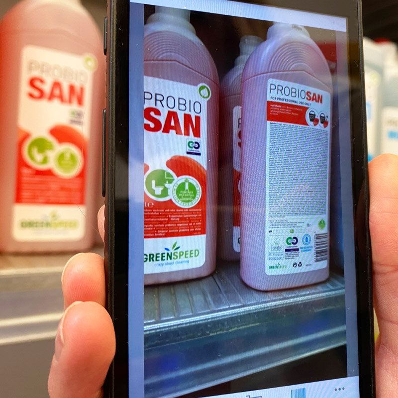 Scanner un code-barres avec une application sur un téléphone