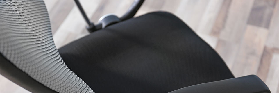 Remove stains from an office chair