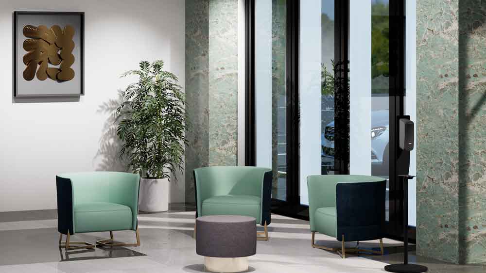 Everything you need for a clean waiting room