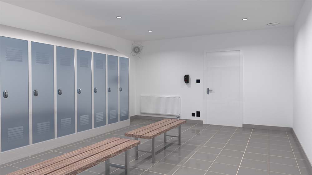Alles voor een hygiënische kleedkamer