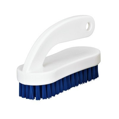 114181B: Brosse à ongles avec poignée - BLEU