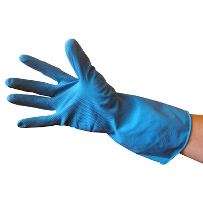119393: Gants de ménage - BLEU - EXTRA LARGE