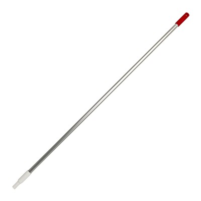176232R: Manche en aluminium avec filet - 150 cm - ROUGE