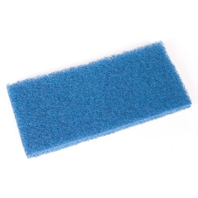 132501: Tampon à récurer Doodle Bug - 25 x 10 x 2,5 cm - BLEU