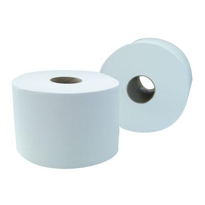 213110: Mini Jumbo One Papier hygiénique - Centerfeed - tissu pur - 2 plis - 110 m - BLANC - 12 rouleaux