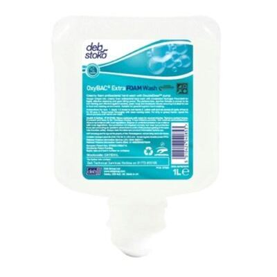 251201W: Oxybac savon mousse hygiénique - 6 x 1 l - avec numéro d"autorisation pour la Belgique & Luxembourg (NOTIF1069)