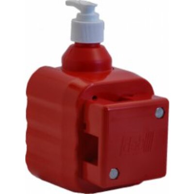251246: Support mural plexi pour flacon avec pompe (InstantFOAM / InstantGEL)