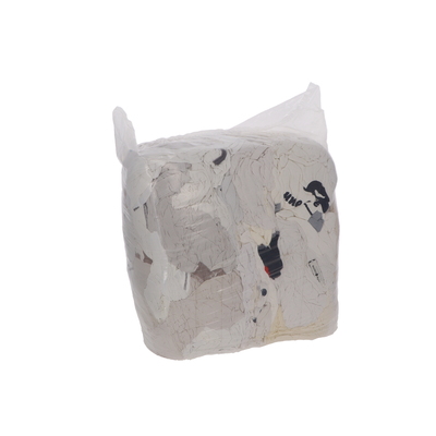 271042: Chiffons de nettoyage textiles - BLANCS - 10 kg