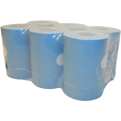 776951: Omniwipe Strong - 76 m x 23 cm - BLEU - 6 rouleaux