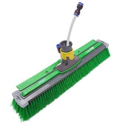 550524: nLite brosse haute performance complète - fibres fleurées - VERT- 41 cm