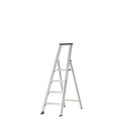 666114: Escabeau professionnel simple - 3 + 1 marches - 1,00 m - 8 kg