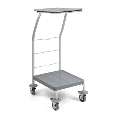 710111: Support sac sans couvercle - métal - 1 compartiment