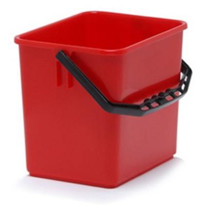 722005: Seau - 6 l - ROUGE