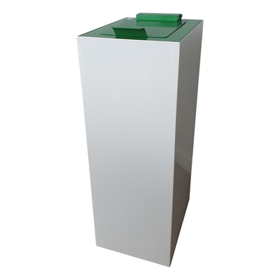 750063: Bomabin Select Modus - 60 l - BLANC - couvercle fermé - VERT