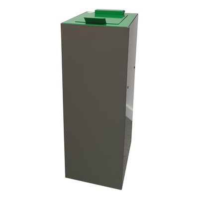 750073: Bomabin Select Modus - 60 l - GRIS - couvercle fermé - VERT