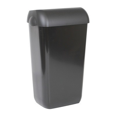 750158: Lago poubelle déchets-papier - 23 l - NOIR