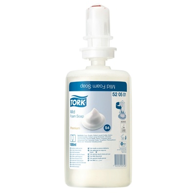 750162: Tork Premium Savon mousse doux parfumé - 1 l - 520501