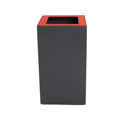 750538: Bomabin Select Modus - 90 l - GRIS - couvercle ROUGE