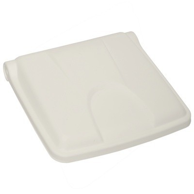 755448: Couvercle pour Bomabin Select Pedal Classic 30 & 45 l - BLANC