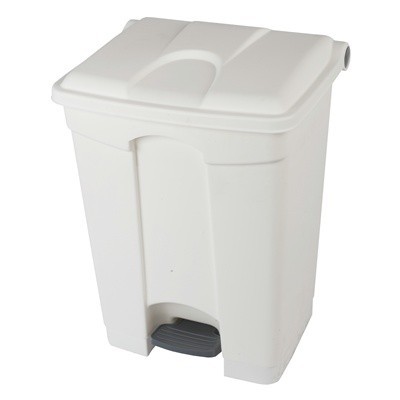 755443: Bomabin Select Pedal Classic - 70 l - BLANC - couvercle BLANC