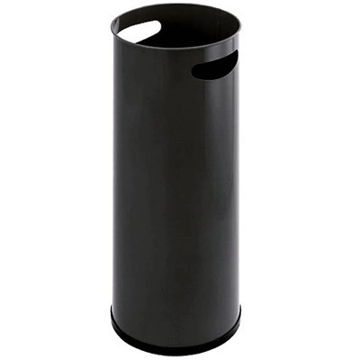 756279: Bac à parapluies en métal - NOIR