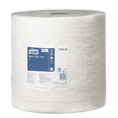 770132: Tork Universal Wiper 320 Roll - 2 plis - 680 m x 37 cm - 129239