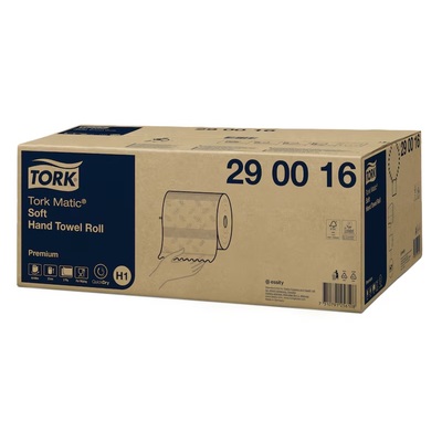 770808: Tork Premium Hand Towel Roll Soft - 2 laags - 100 m x 21 cm - 6 pièces - 290016