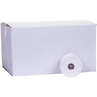 773653: Papier toilette système avec inserts (distributeur Satino) - tissu recyclé - 2 plis - 100 m - 725 coupons - BLANC - 36 rouleaux