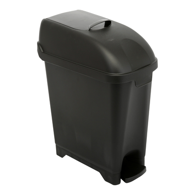 650347: Admire poubelle hygiène féminine - 10 l - modèle mural - NOIR