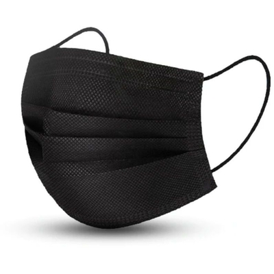 779744B: Masque buccal médical IIR - NOIR - boîte de 50 pcs
