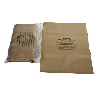 900408: Sac poussières K7 ouvert (KV65/3) - 10 pièces