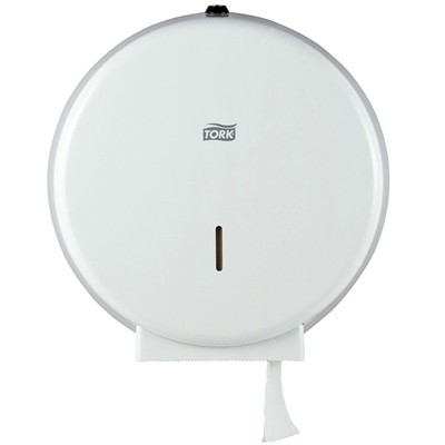 T246040: Distributeur Tork Toilet Paper Jumbo Roll - BLANC - 246040